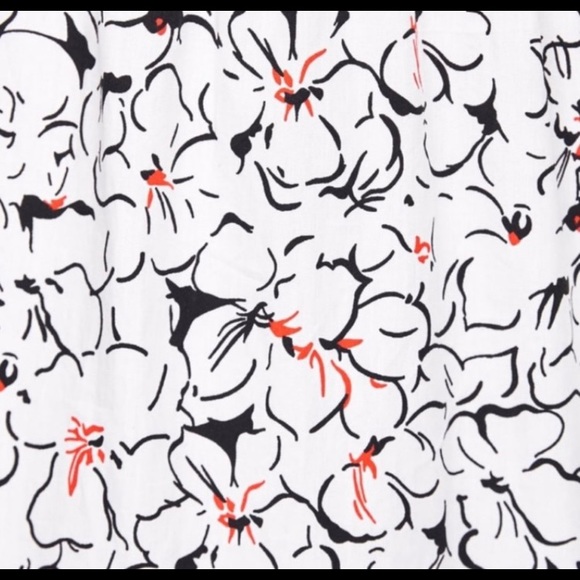 ZARA  FLORAL BOW  BACK DRESS size XL - Picture 4 of 5